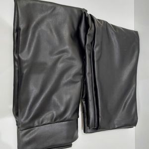 Brand New women's leather pants black colors.